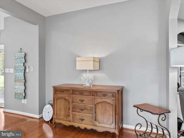 34897 Seagrass Plantation Ln, Dagsboro, DE 19939 - detailed view of wood finished floors and baseboards