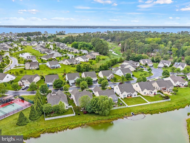 34897 Seagrass Plantation Ln, Dagsboro, DE 19939 - aerial perspective of suburban area with a large body of water