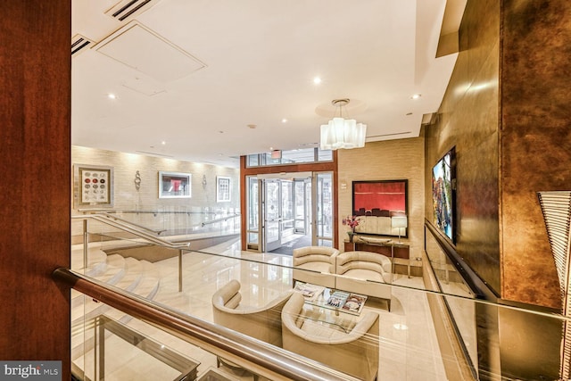 811 4th St NW Unit 320, Washington, DC 20001 - building lobby with recessed lighting