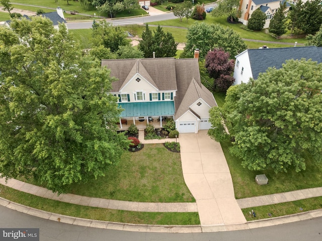 20783 Laplume Pl, Ashburn, VA 20147 - aerial view of property and surrounding area