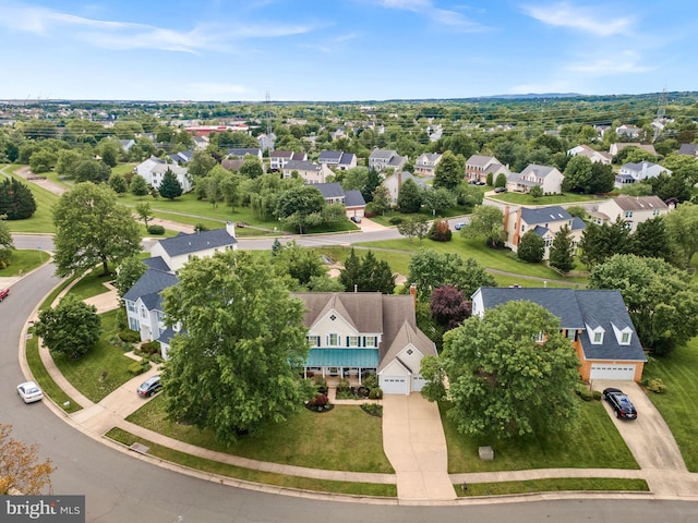 20783 Laplume Pl, Ashburn, VA 20147 - aerial perspective of suburban area