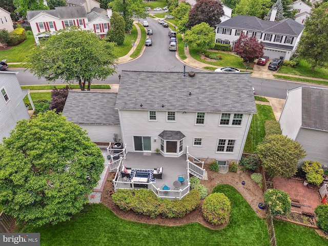 14428 William Carr Ln, Centreville, VA 20120 - aerial perspective of suburban area