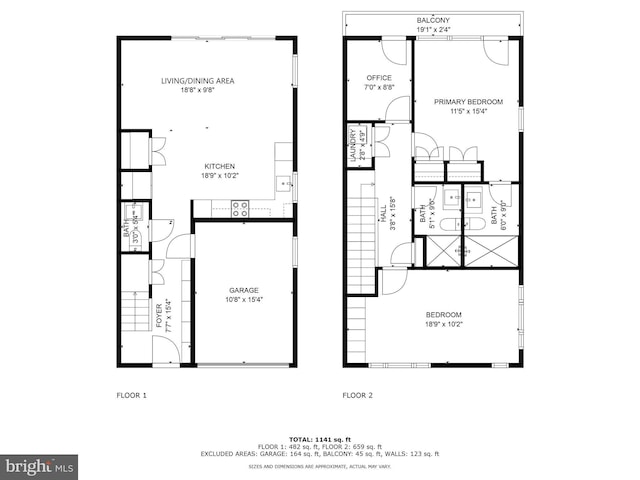 135 13th St NE, Washington, DC 20002 - room layout