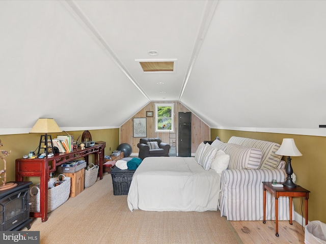 417 S Main St, Berlin, MD 21811 - bedroom featuring vaulted ceiling