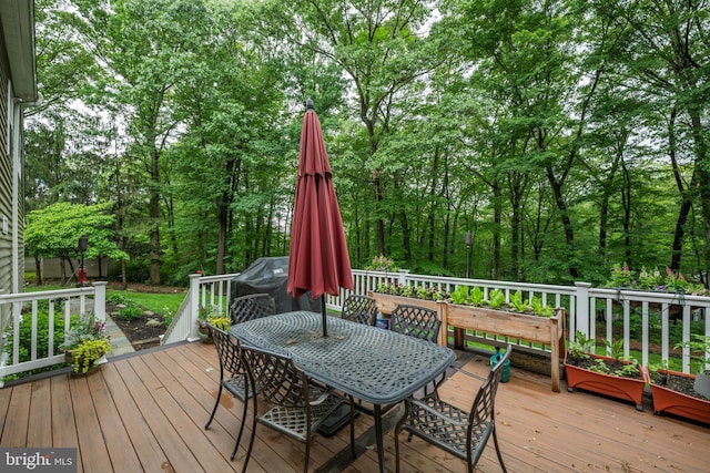 276 Cherry Ln, Doylestown, PA 18901 - deck featuring outdoor dining space