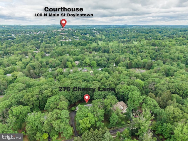 276 Cherry Ln, Doylestown, PA 18901 - aerial view of a forest