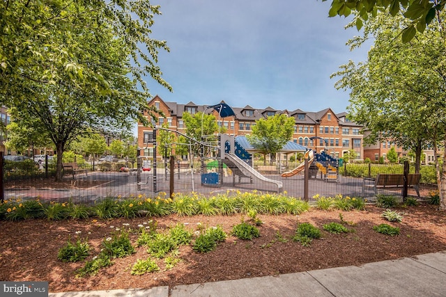 22287 Cornerstone Crossing Ter, Ashburn, VA 20148 - view of jungle gym featuring a residential view