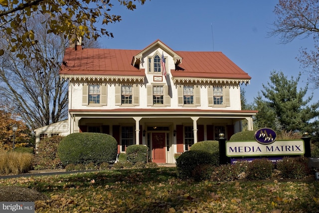 424 Dresher Rd, Horsham, PA 19044 - view of front facade with a chimney