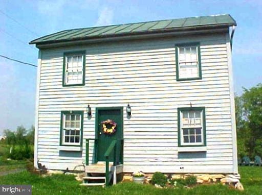 1099 Wetzel Rd, Woodstock, VA 22664 - view of front of house featuring a standing seam roof and metal roof