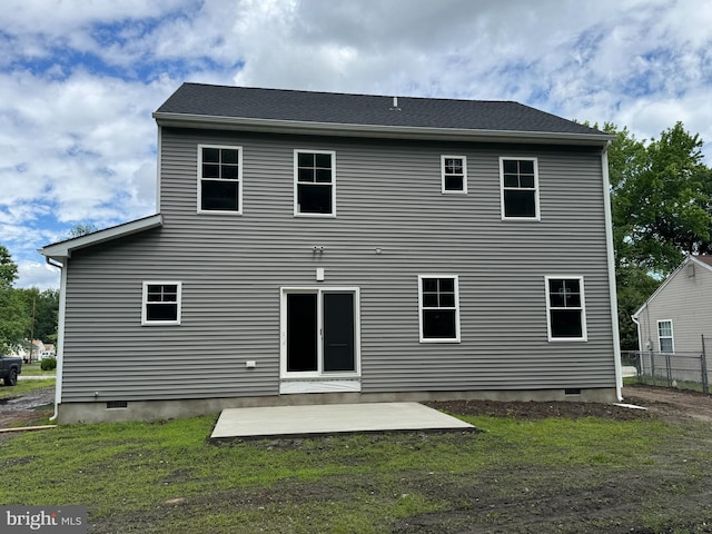 31 N Miller Ave, Carneys Point, NJ 08069 - rear view of house featuring a patio area and crawl space