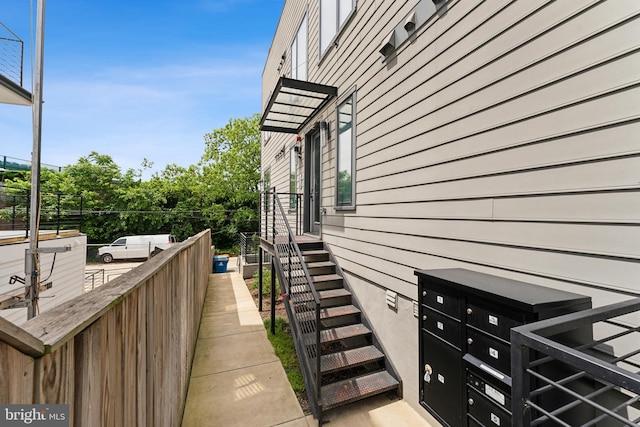 1007 Bryant St NE Unit 3, Washington, DC 20018 - view of side of property with mail area