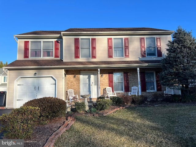 8 Steve Way, Baltimore, MD 21236 - view of front facade with an attached garage and a front yard