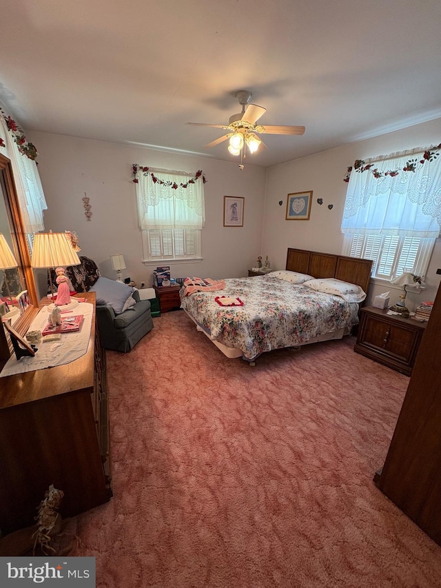 812 Agnes Ave, Morton, PA 19070 - bedroom featuring carpet and ceiling fan