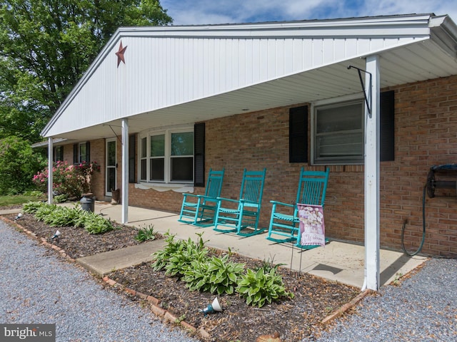 1980 State Route 72 N, Lebanon, PA 17046 - view of front of property featuring covered porch and brick siding