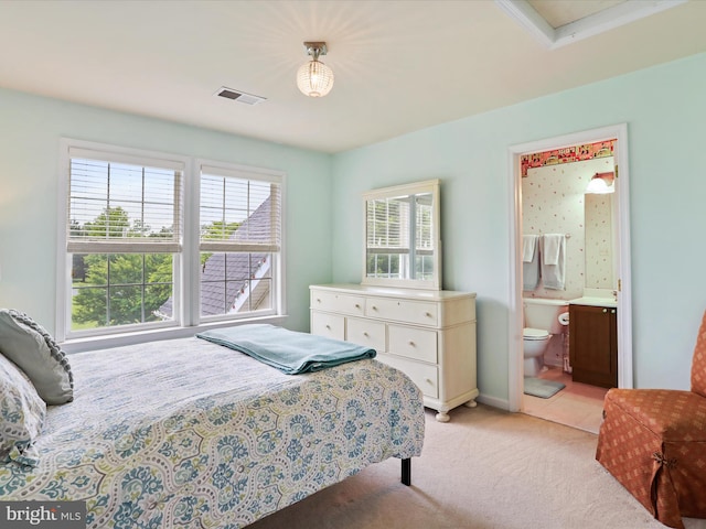 40 Inaugural Way, Charles Town, WV 25414 - bedroom featuring light colored carpet and connected bathroom
