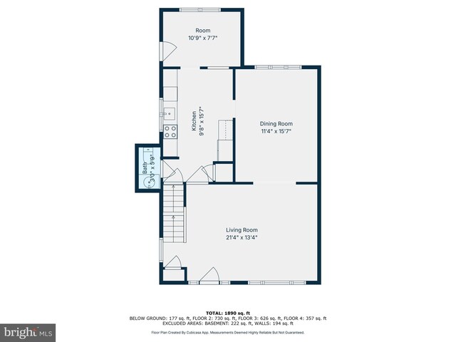 530 Gregg St, Shillington, PA 19607 - floor plan / room layout