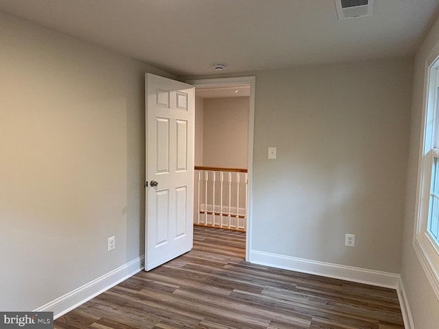 18 Bolton Branch Ln, Huntly, VA 22640 - spare room with dark wood-style floors and baseboards