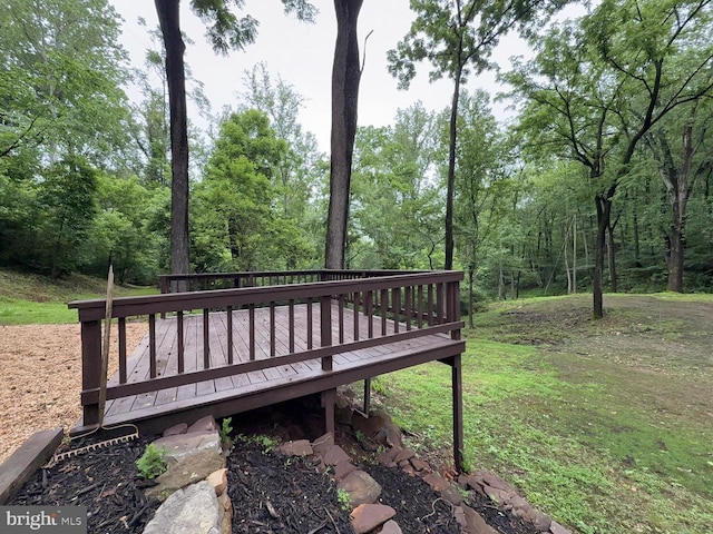 18 Bolton Branch Ln, Huntly, VA 22640 - view of deck