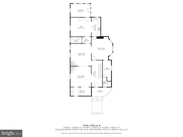 706 Locust St, Cambridge, MD 21613 - property floor plan