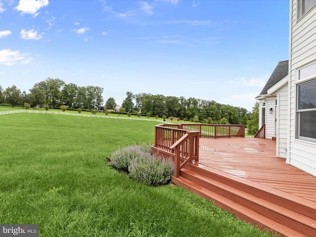 6419 Homebuilder Dr, Mount Airy, MD 21771 - wooden terrace with a lawn