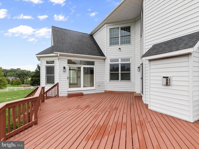 6419 Homebuilder Dr, Mount Airy, MD 21771 - view of wooden deck