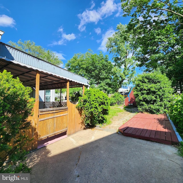 2102 Princeton Pike, Lawrence Township, NJ 08648 - view of patio / terrace featuring a deck