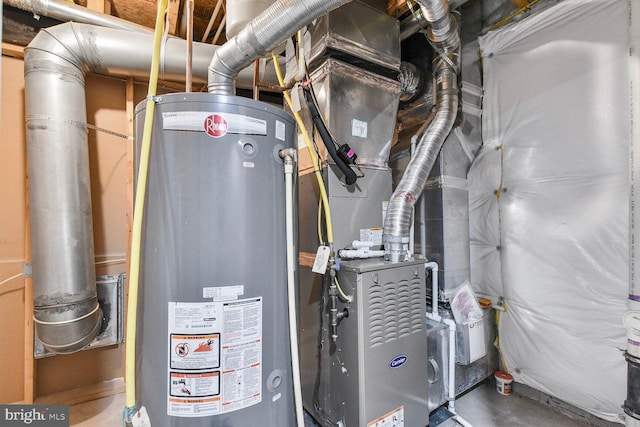 42435 Ibex Dr, Sterling, VA 20166 - utilities featuring gas water heater