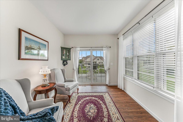 217 Honeycroft Blvd, Cochranville, PA 19330 - living area with wood finished floors and baseboards
