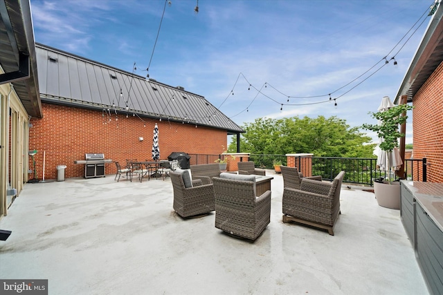 113 E Main St Unit 303, Newark, DE 19711 - view of patio / terrace featuring outdoor lounge area, grilling area, and outdoor dining area