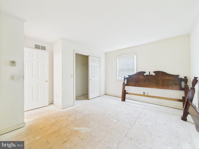 423 W Market St, Georgetown, DE 19947 - bedroom with a closet and baseboards
