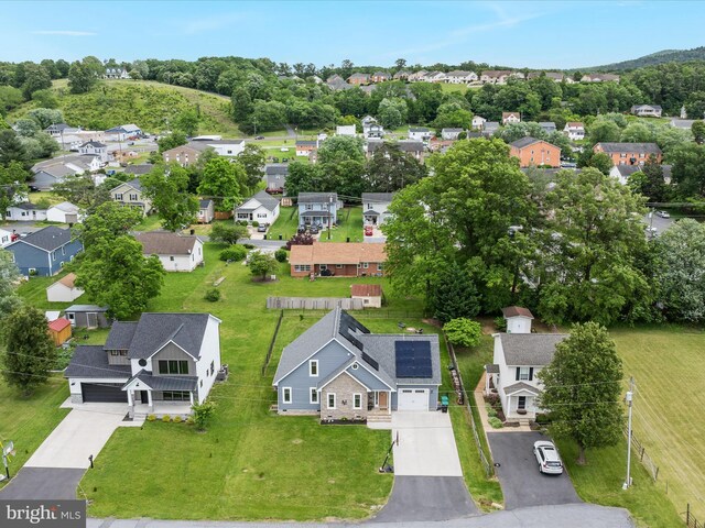 215 S Virginia St, Strasburg, VA 22657 - aerial view of residential area