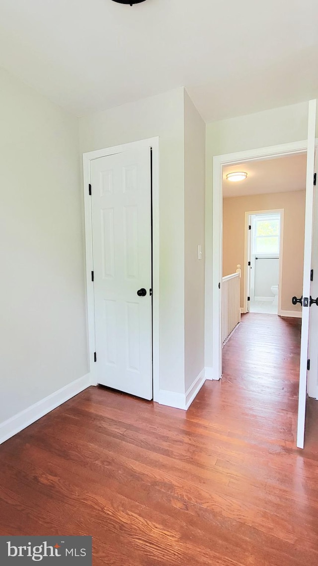 139 Wilmington Pl SE, Washington, DC 20032 - empty room featuring wood finished floors and baseboards