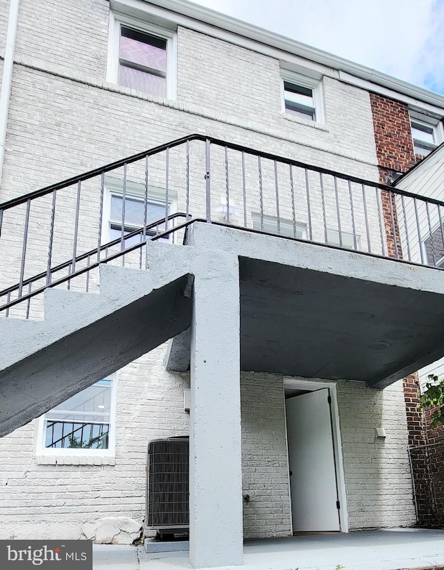 139 Wilmington Pl SE, Washington, DC 20032 - view of side of home with brick siding and cooling unit