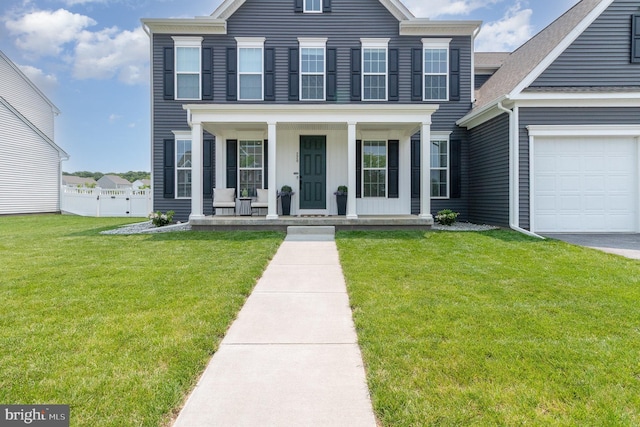 220 Moorefield St, Mechanicsburg, PA 17055 - view of front facade featuring covered porch and a garage