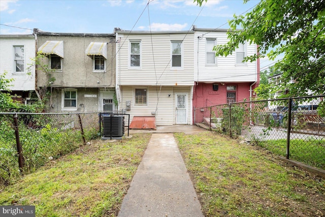 1202 Dukeland St, Baltimore, MD 21216 - rear view of house with cooling unit
