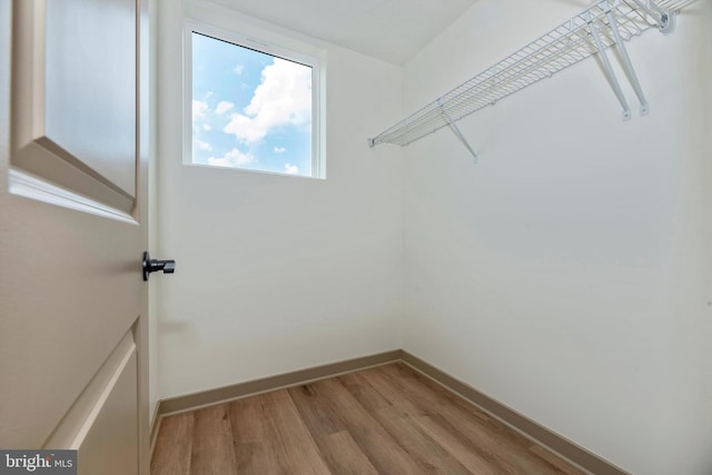714 Iron Frg Unit A, Frederick, MD 21702 - spacious closet with light wood finished floors