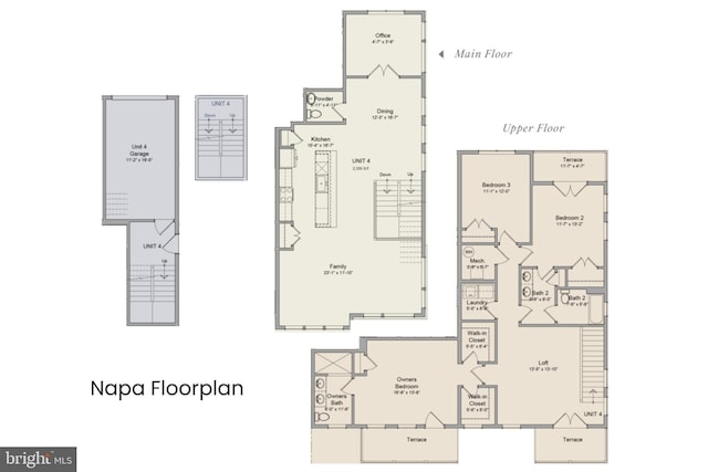 714 Iron Frg Unit A, Frederick, MD 21702 - property floor plan