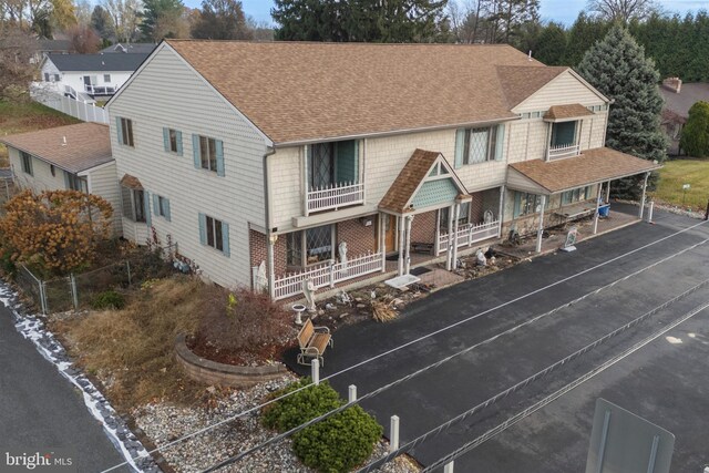 2453 Lincoln Hwy E, Lancaster, PA 17602 - view of front of house with a shingled roof and brick siding