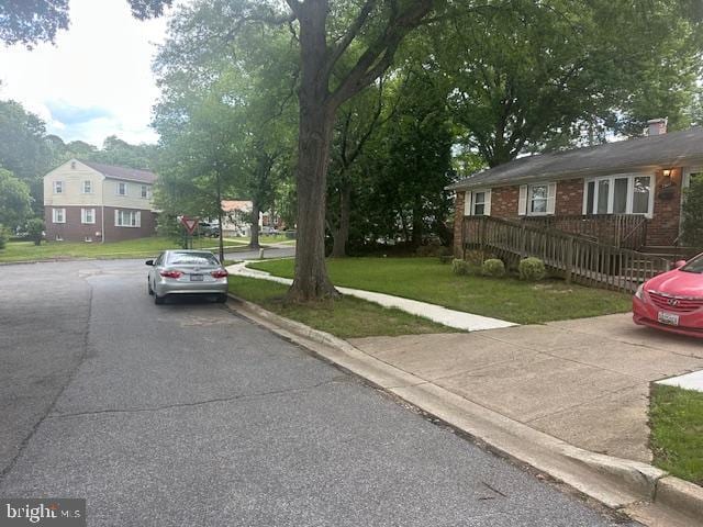 7507 Vanessa Ct, Lanham, MD 20706 - view of asphalt street with curbs and sidewalks
