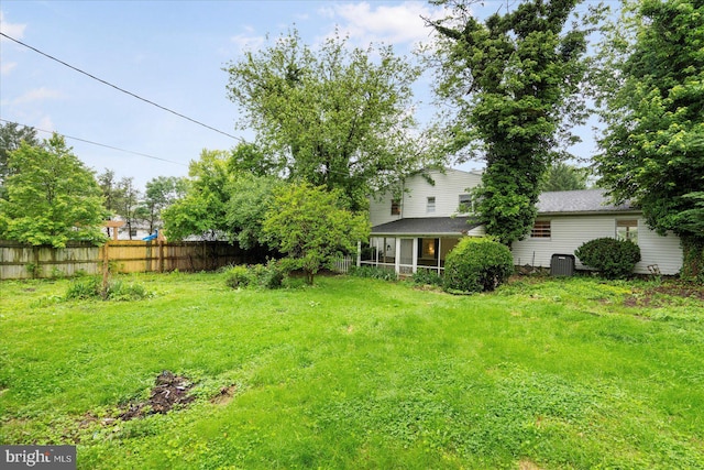 8511 Valleyfield Rd, Lutherville Timonium, MD 21093 - view of yard with central AC unit