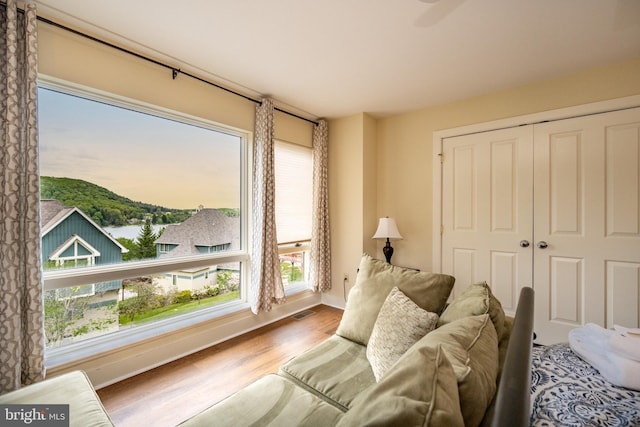 1278 Deep Creek Dr Unit B3, Mc Henry, MD 21541 - bedroom with wood finished floors, a closet, and baseboards