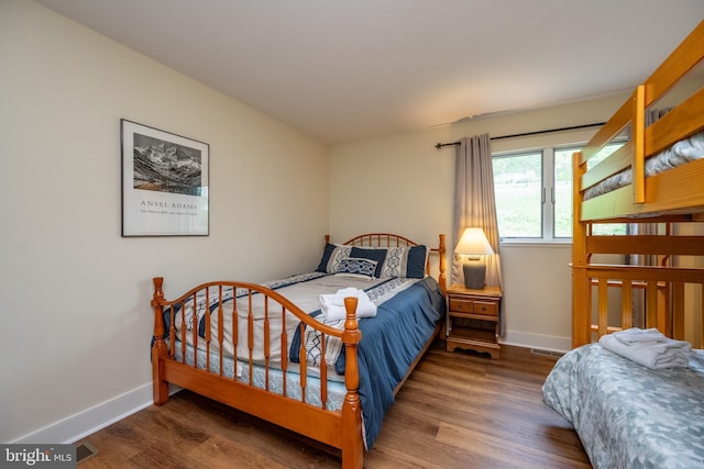 1278 Deep Creek Dr Unit B3, Mc Henry, MD 21541 - bedroom with wood finished floors and baseboards
