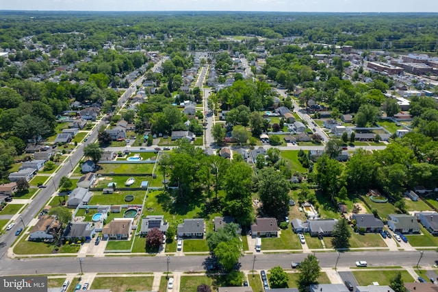734 Shields, West Deptford, NJ 08096 - aerial view of property and surrounding area with nearby suburban area