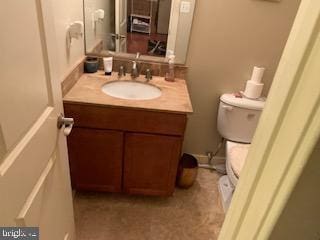 2656 15th St NW Unit C4, Washington, DC 20009 - half bath featuring vanity and toilet