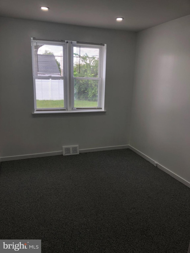 3149 Willits Rd, Philadelphia, PA 19114 - spare room featuring dark carpet, baseboards, and recessed lighting