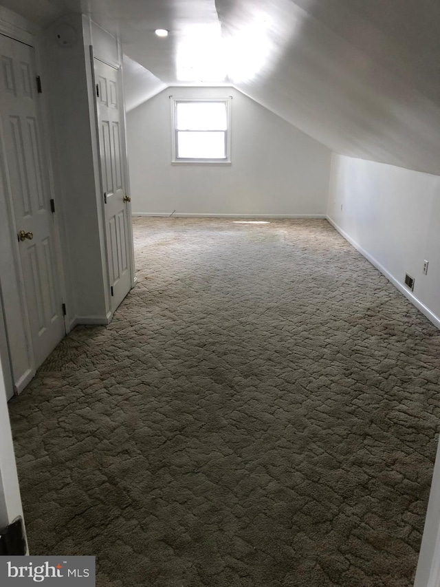 3149 Willits Rd, Philadelphia, PA 19114 - additional living space featuring lofted ceiling, carpet flooring, and baseboards