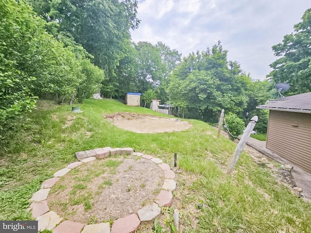 197 Coates Way, Fayette City, PA 15438 - view of yard