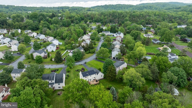 2332 Noel Cir, Pottstown, PA 19464 - aerial perspective of suburban area featuring a heavily wooded area
