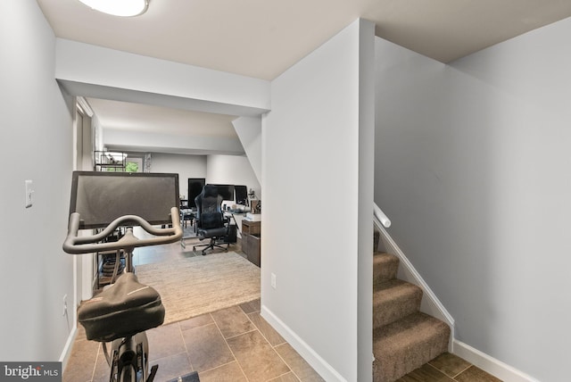 2455 Alsop Ct, Reston, VA 20191 - stairs featuring baseboards