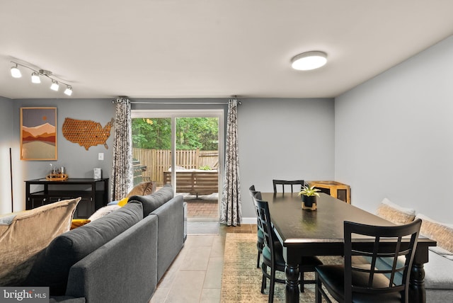 2455 Alsop Ct, Reston, VA 20191 - dining room with light tile patterned flooring
